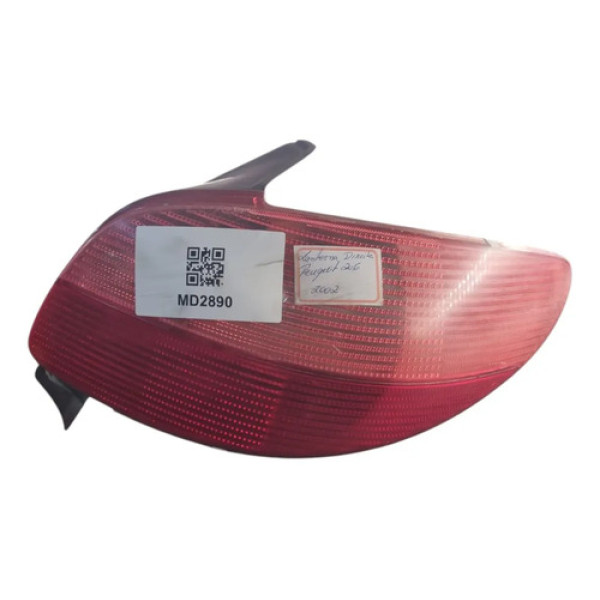 Lanterna Traseira Direita Original Peugeot 206 2002