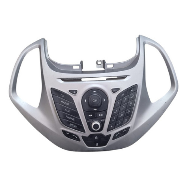 Moldura Central Painel Comando Rádio Ford Ka  2014 A 2019