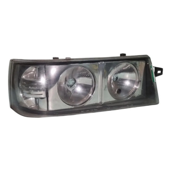 Farol Direito Esportivo Foco Duplo Cromado Uno Fiorino 91/03 Direito/passageiro
