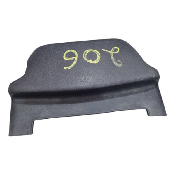 Moldura Capa Coluna Direção Peugeot 206 C/ Detalhes  Preto