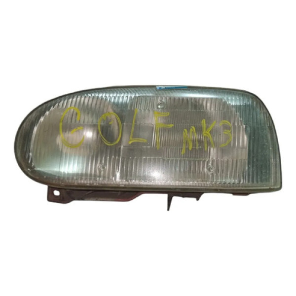 Farol Esquerdo Golf Mk3 1993 A 1998 Foco Simples Original Esquerdo/motorista