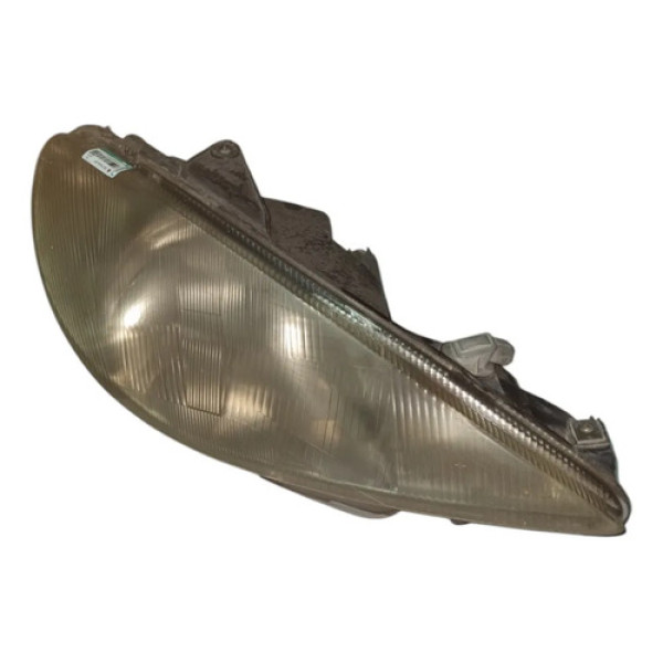 Farol Peugeot 206 99/04 Lado Esquerdo Lente Raiada Original Direito/passageiro