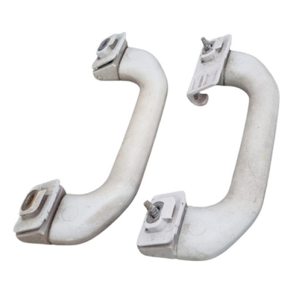 Alça Teto Golf Original 1999 Cinza  2 Peças  Preto