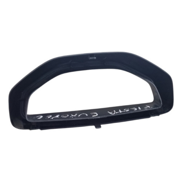 Moldura Painel Instrumento Ford Fiesta Espanhol 1995 C/ Deta Preto