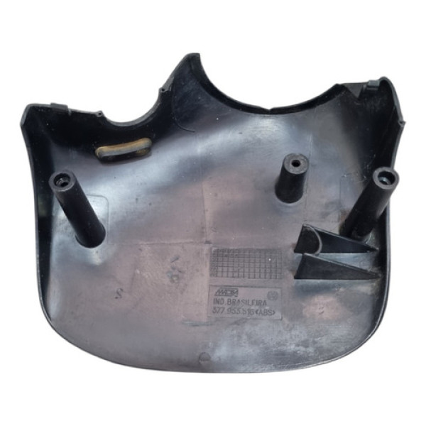 Acabamento Capa Muidura Inferior Chave Seta Vw Gol Saveiro  Preto
