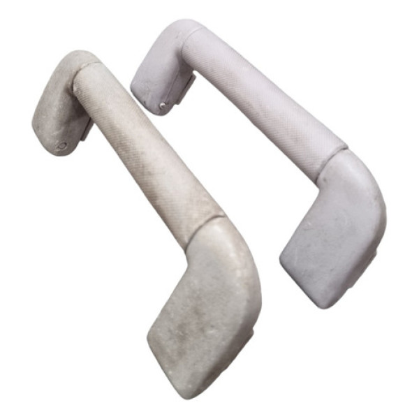 Alça Teto Corsa 95 Clássic Original 2 Peças  Cinza