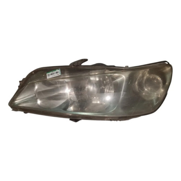 Farol Esquerdo Peugeot 306 1998 A 2003 Foco Duplo Lente Lisa Esquerdo/motorista