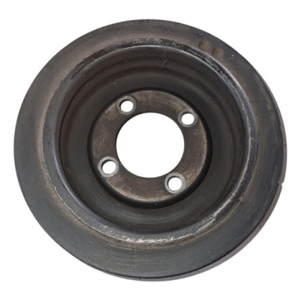 Polia Virabrequim Gm Monza 96 Com Direção Hidráulica Sem Ar