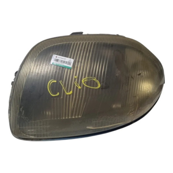 Farol Esquerdo Renault Clio 1999 2000 2001 2002 Com Detalhe Esquerdo/motorista