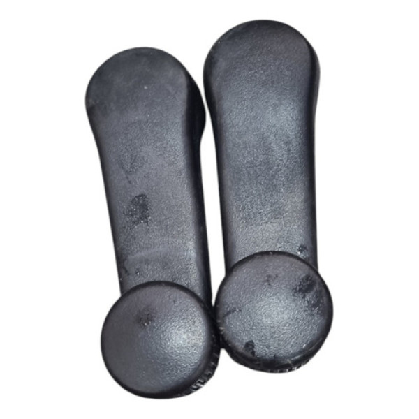 Manivela Maçaneta Vidro Gm Gol Parati  Preto