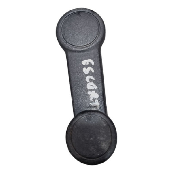 Manivela Maçaneta Vidro Escort Original 1988 Preto