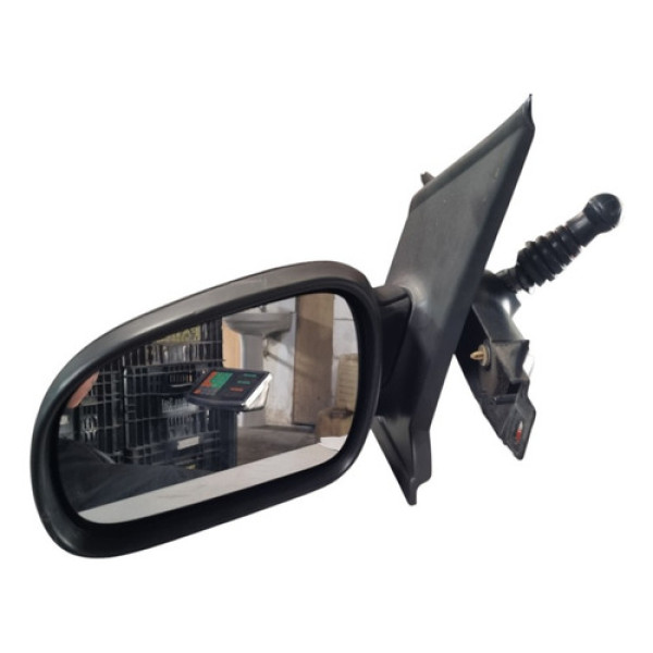 Retrovisor Elétrico Esquerdo Manual Vw Fox 2003 A 2010
