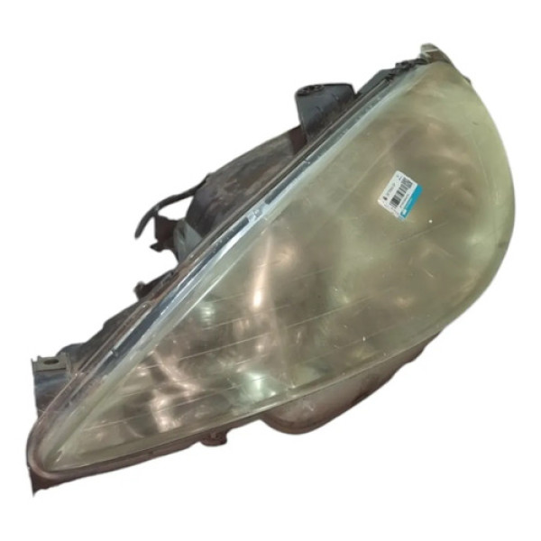 Farol Esquerdo Peugeot 206 1999 A 2010 Original Valeo Usado Esquerdo/motorista