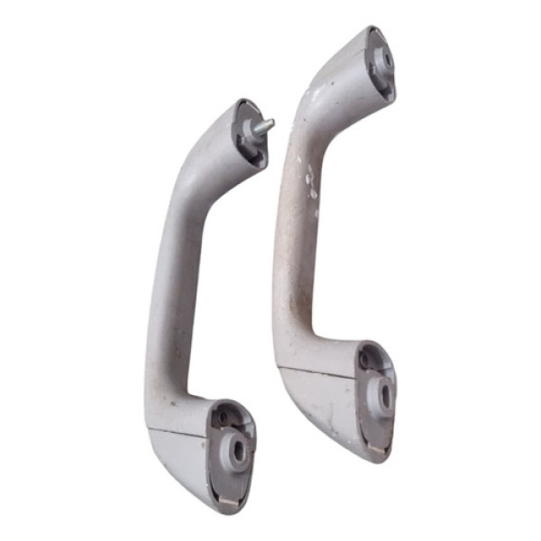 Alça Teto Toyota Etios 2013 A 2018 Original 2 Peças  Preto