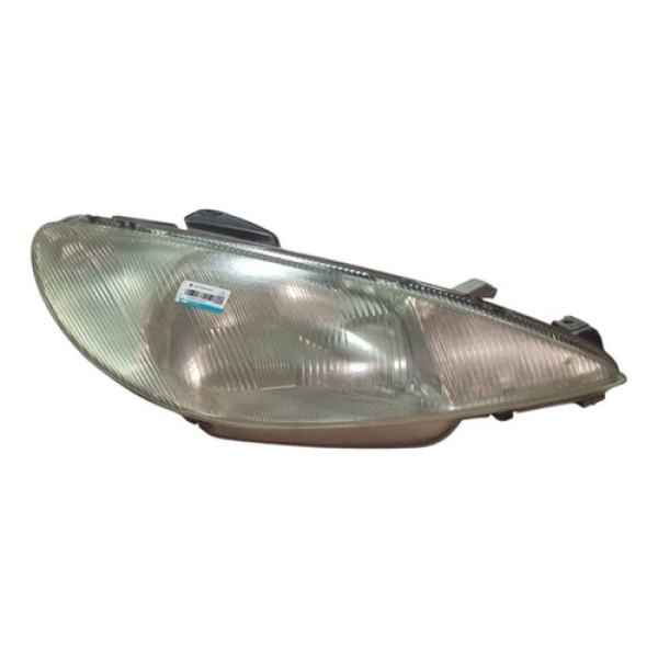 Farol Peugeot 206 206sw 99 A 2010 Foco Simples Lado Direito Direito/passageiro