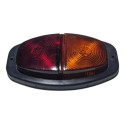 Lanterna Canoinha Universal Bicolor Para Carretinha Reboque