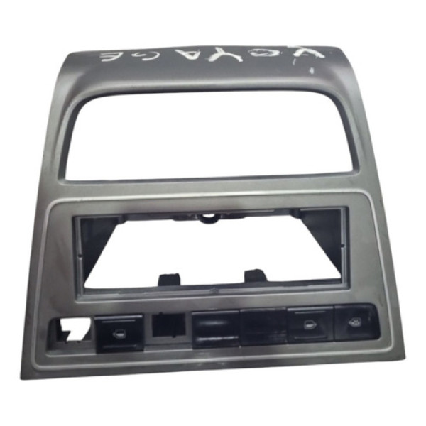  Moldura Painel Central Comando Vw Voyage Original  Preto