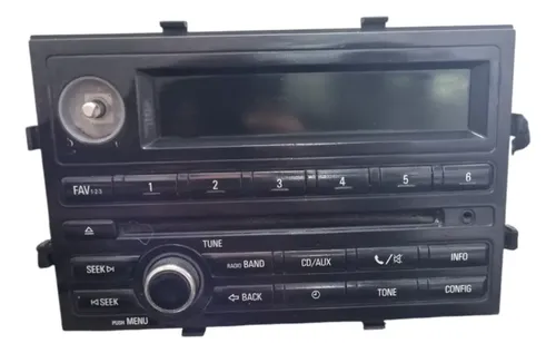 Frente Rádio Original Spin Potenciômetro C Detalhes Com  Blo
