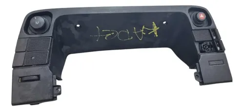 Moldura Acabamento Botão Painel Gm Monza Kadett 93 Original  Preto