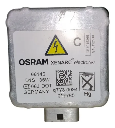 Lâmpada De Farol Original Osram D3s Xenon Hid Oem