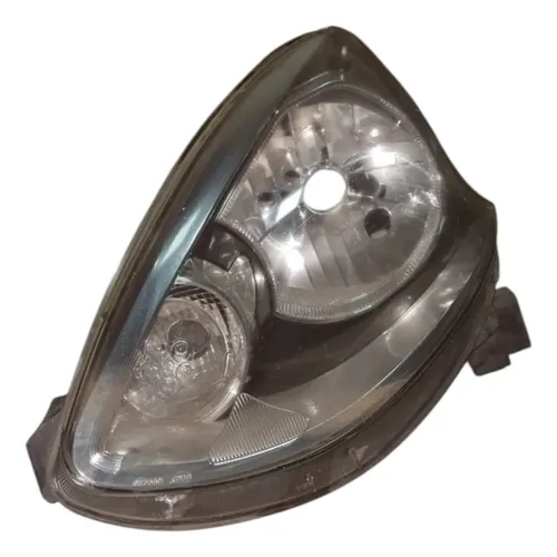 Farol Esquerdo Nissan March 2014-2020 Cromado Original Esquerdo/motorista
