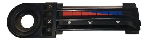 Moldura Painel Ar Quente Original Ford Fiesta 1994 A 1995